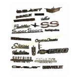 Chevrolet and Cadillac Car Emblems