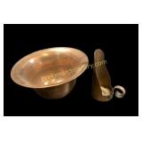 Copper Bowl, Candle Holder