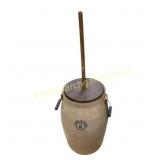 6-Gallon Stoneware Butter Churn