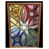 Colorful Modern Stained Glass Panels