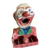 Hand-Painted Carnival Clown Ball Game