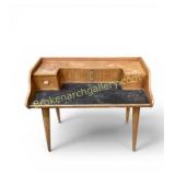 Mid-Century Wooden Writing Desk