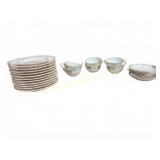 Porcelain Plates and Teacups