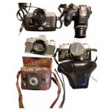Camera Lot: Minolta, Ansco, Fujifilm