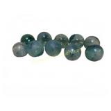 10 round vintage net floats, 3-Inch Diameter