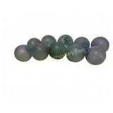 10 round vintage net floats 3-Inch Glass Balls
