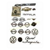 Car Emblems Chevy VW Impala SS