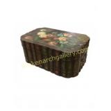 Book-Shaped Painted Storage Chest, 26"
