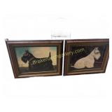 26x32 Framed Scottie Dog Prints