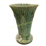 Weller Pottery Green Floral Vase