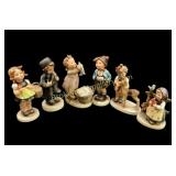 Six Hummel Figurines