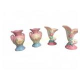 4 Pcs Art Pottery