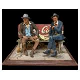 Michael Garman 1977 Coca Cola Bus Stop Sculpture