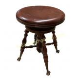Adjustable Wooden Piano Stool