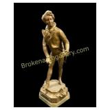 Patinated Bronze Sculpture