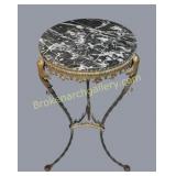 Vintage Wrought Iron Side Table