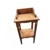 Wooden Stand with Raised Edges, 40x18.5x14