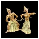 Pair Yona of California Ceramic Dancers