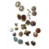 Clip-On & Screw-Back Earrings Lot