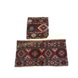 Vintage Shahsevan Soumak Mafrash Panels