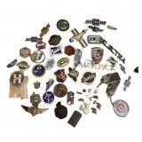 Vintage Automobile Emblems, Pinbacks & Keys