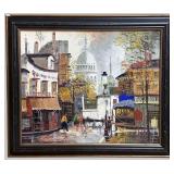 Late 20th Century Parisian Streetscape
