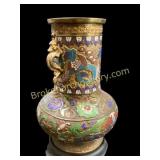 Japanese Champleve Vase