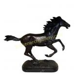 Bronze Sculpture of a Galloping Horse