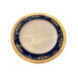 Set 12 Mintons Tiffany & Co. 9" Cobalt Plates