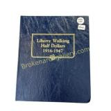 Walking Liberty Silver Half Dollar Album