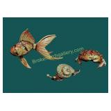 Three Jay Strongwater Grotto Figurines