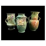 Roseville Art Pottery Vases