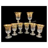 Medici Gold Water Goblets