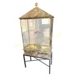 Industrial Metal Architectural Vitrine Case