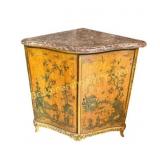 French Louis XV Style Chinoiserie Encoignure