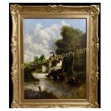 The Valley Farm, after John Constable