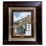 Mediterranean Village Scene, Jose Barbera