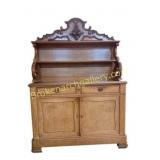 Antique French Oak Buffet Deux Corps Buffet