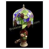 Stained Glass Shade Table Lamp