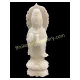 White Jade Carving Guanyin