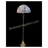 Leaded Stained Glass Floor Lamp
