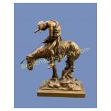 Recast Bronze, End of the Trail
