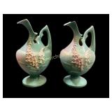 Roseville Art Pottery Ewers