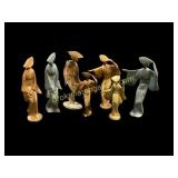 Japanese Awa Odori Figures