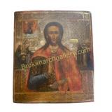 Antique Russian Orthodox Wooden Icon
