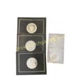 Five BVI Twenty Dollar Silver Proof Coins