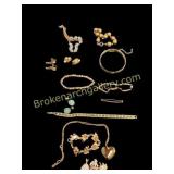 Collected Group Gold Filled Jewelry