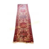 Antique Persian Shiraz Wool Rug Runner