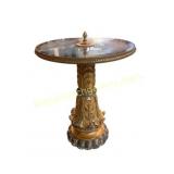 Italian Carved Giltwood Pedestal Table