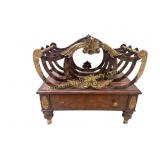 Maitland-Smith Empire Style Brass Canterbury